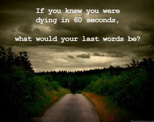 Thought Questions