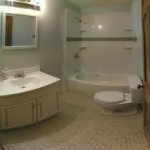 Bathroom work is all but done
